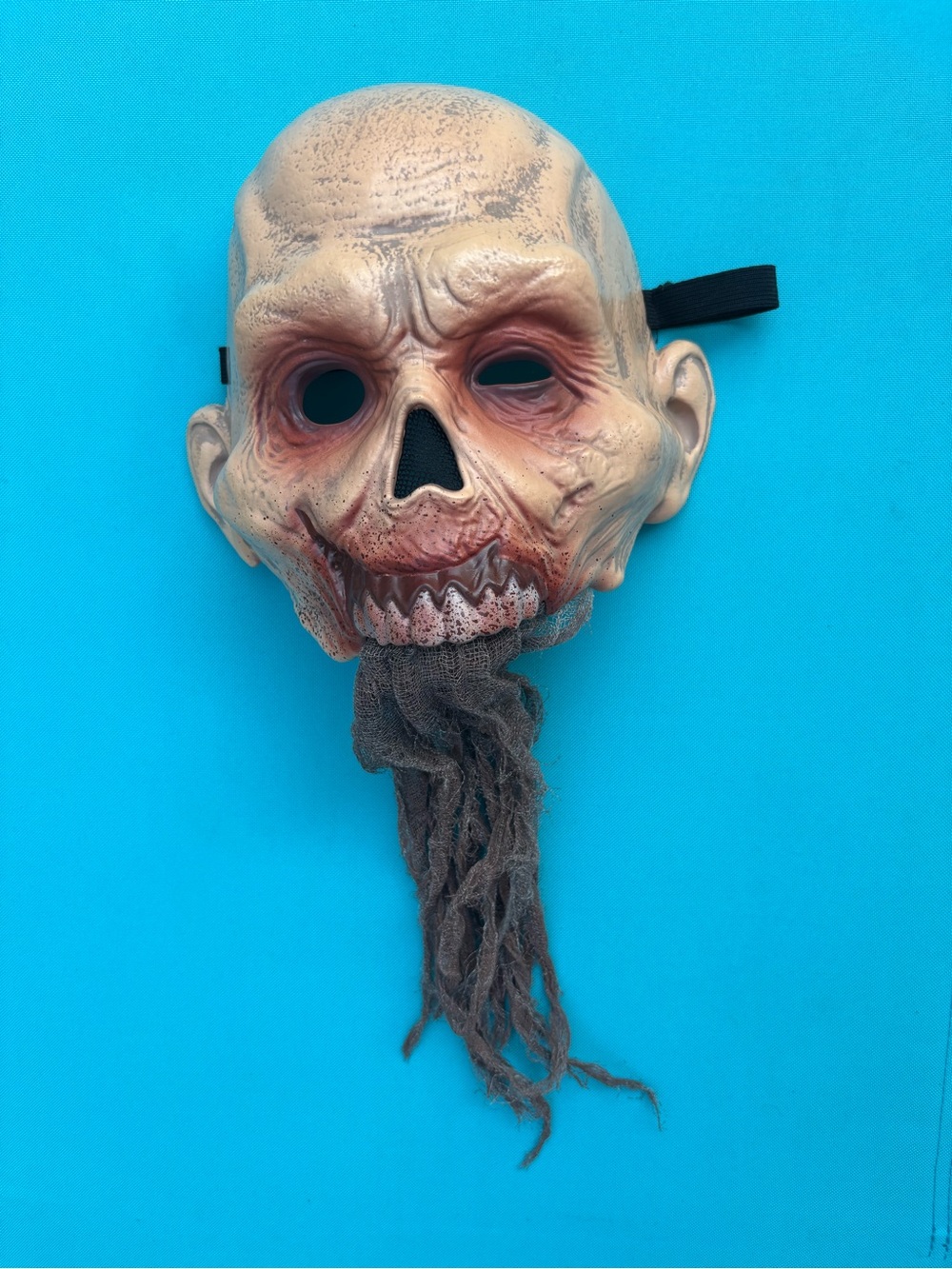 Scary Horror Skull Zombie Gauze Half Mask Halloween